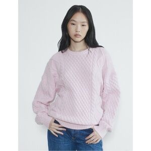 Sunday Best Peggy sweater major cable 2xs 20.5”